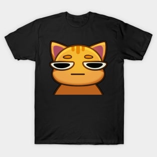 Mad/annoyed orange cat T-Shirt